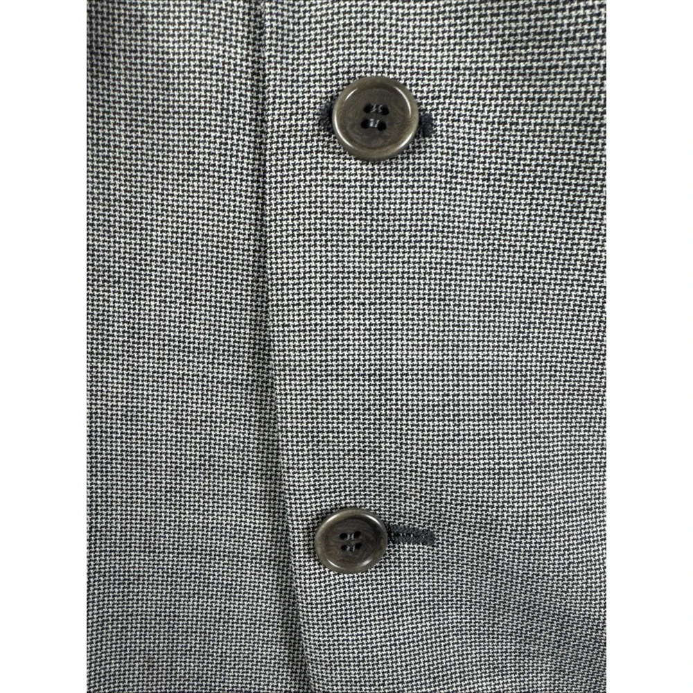 Valentino Uomo Blazer 46R Gray Virgin Wool‎ Made in Italy Saks 5th